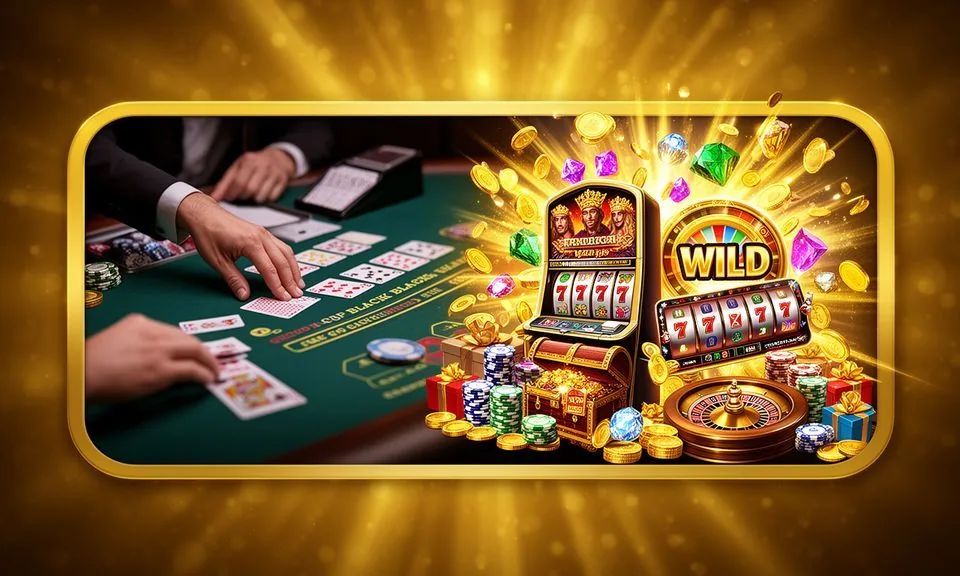 Mobile casino lobby